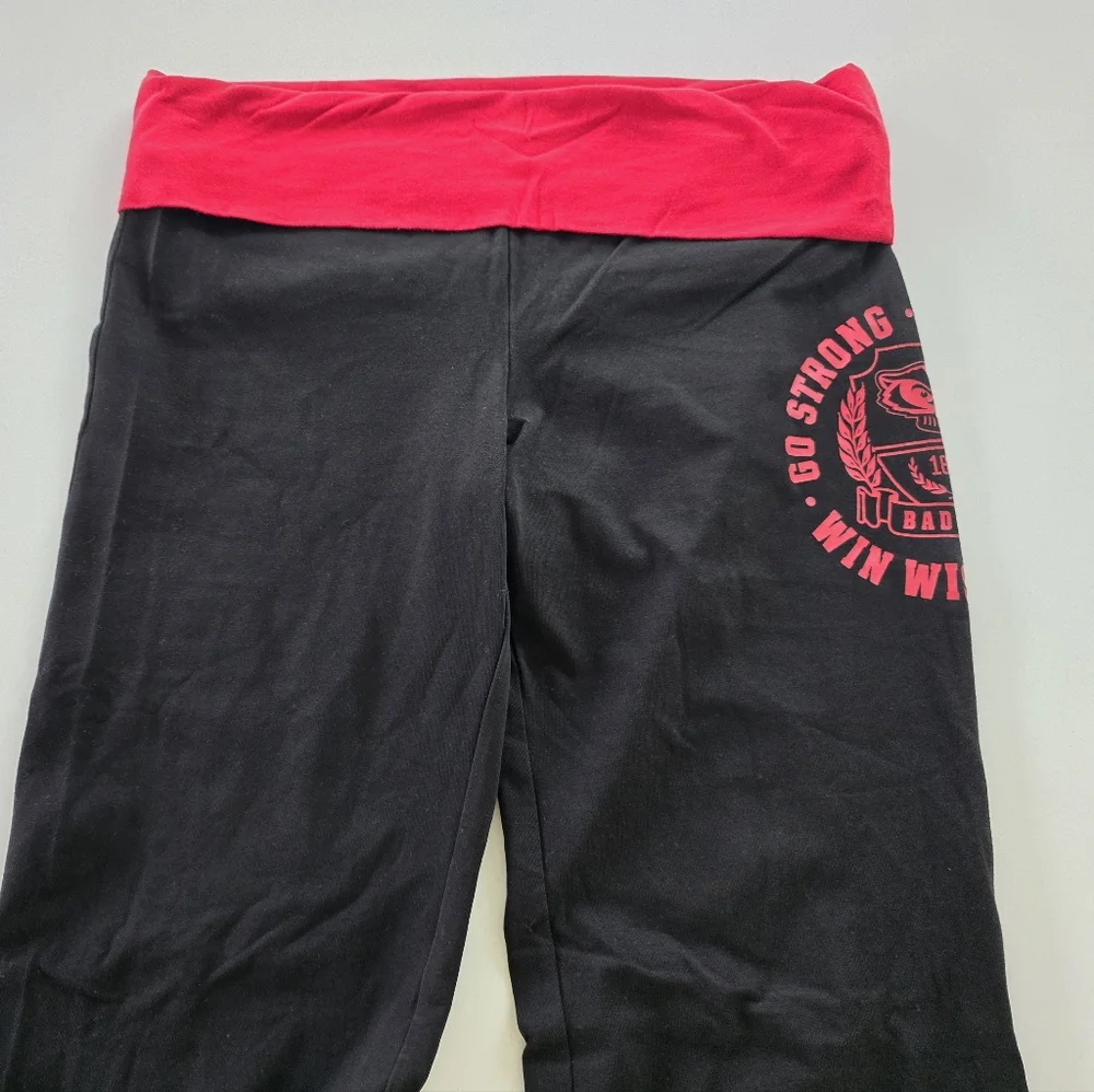 VS Pink Flare Fold Over Leggings - Picture 3 of 5
